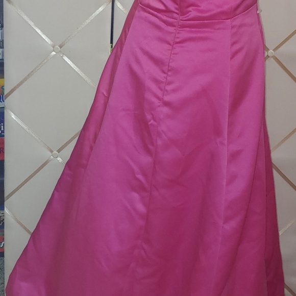 Pink Betsy and Adam Prom Dress - Picture 5 of 7